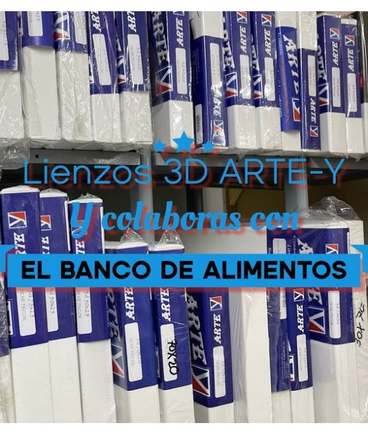 ac LIENZO ARTE-Y ALGODON 3D PINTOR 30x40 [070120334040] - 7,00€ : Tienda  online de material de Bellas artes y Dibujo ArteyCeramica